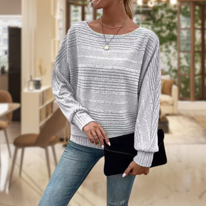WW | Zeitloser Struktur Pullover Für Damen