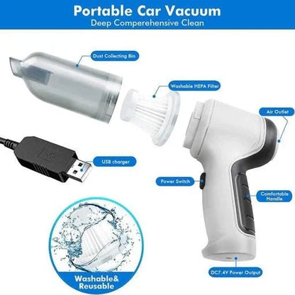 CarVac™ Wireless Handheld Car Vacuum Cleaner