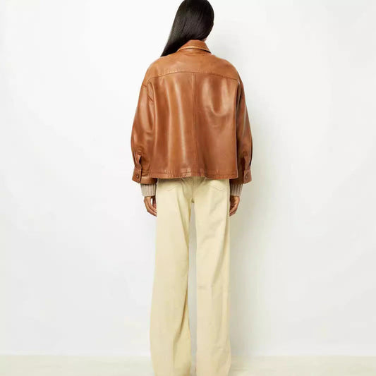 WW | Weinlese Lederjacke