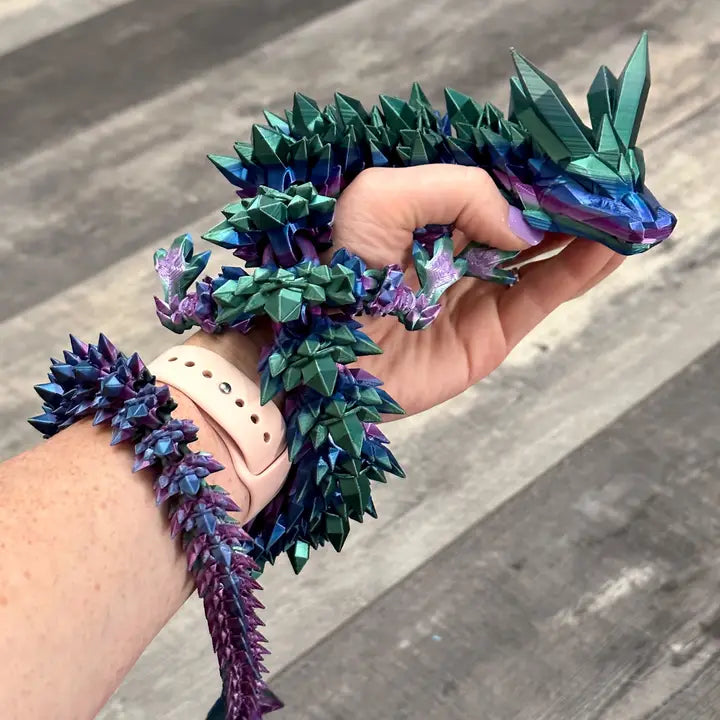 Dracorn™ - Mythical 3D-Printed Laser Crystal Dragon