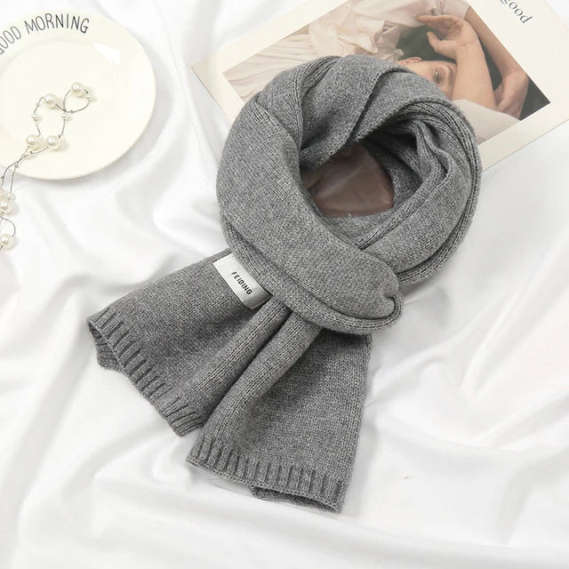 Damen Schal aus Kaschmir in einfarbig - Winter Schal für Damen