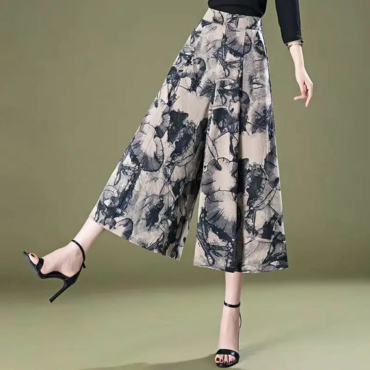 Merche - Hosen - Polyester, Elegant, Gerade, Locker - Sommer