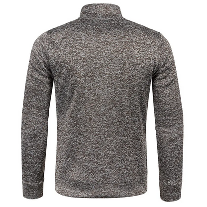 WW | Zeitloser Pullover Mit Reißverschluss Herren Weich & Komfortabel