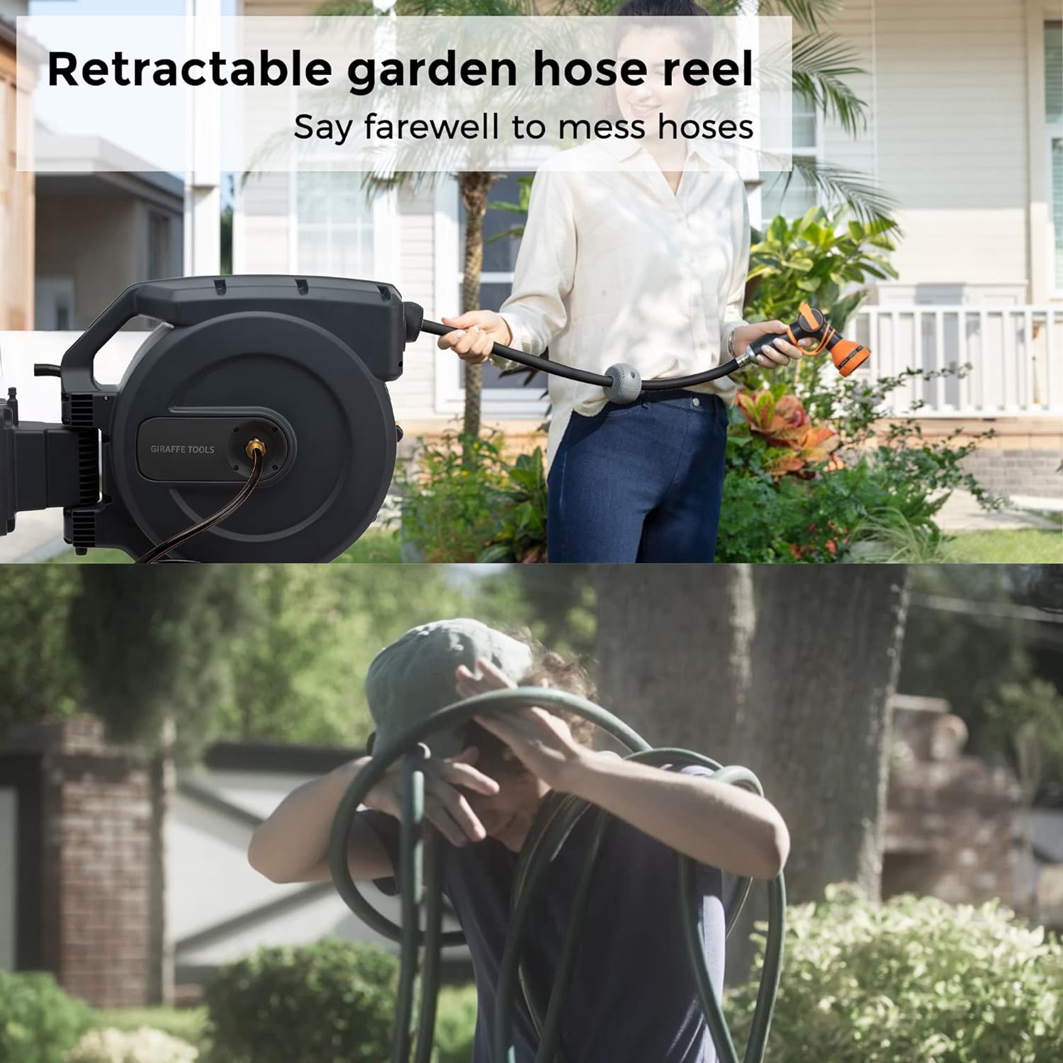 Spool™ - Retractable Garden Hose Reel