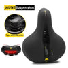 ErgoSeat™ - Universal Shock Absorbing & Reflective Bicycle Saddle