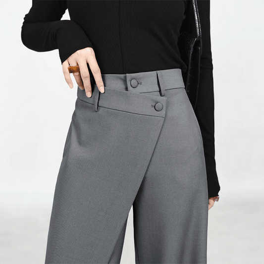 WW | Weite Bein Hose Asymmetrisch & Luxuriöse Weite Beine Von Isabella Vionnet