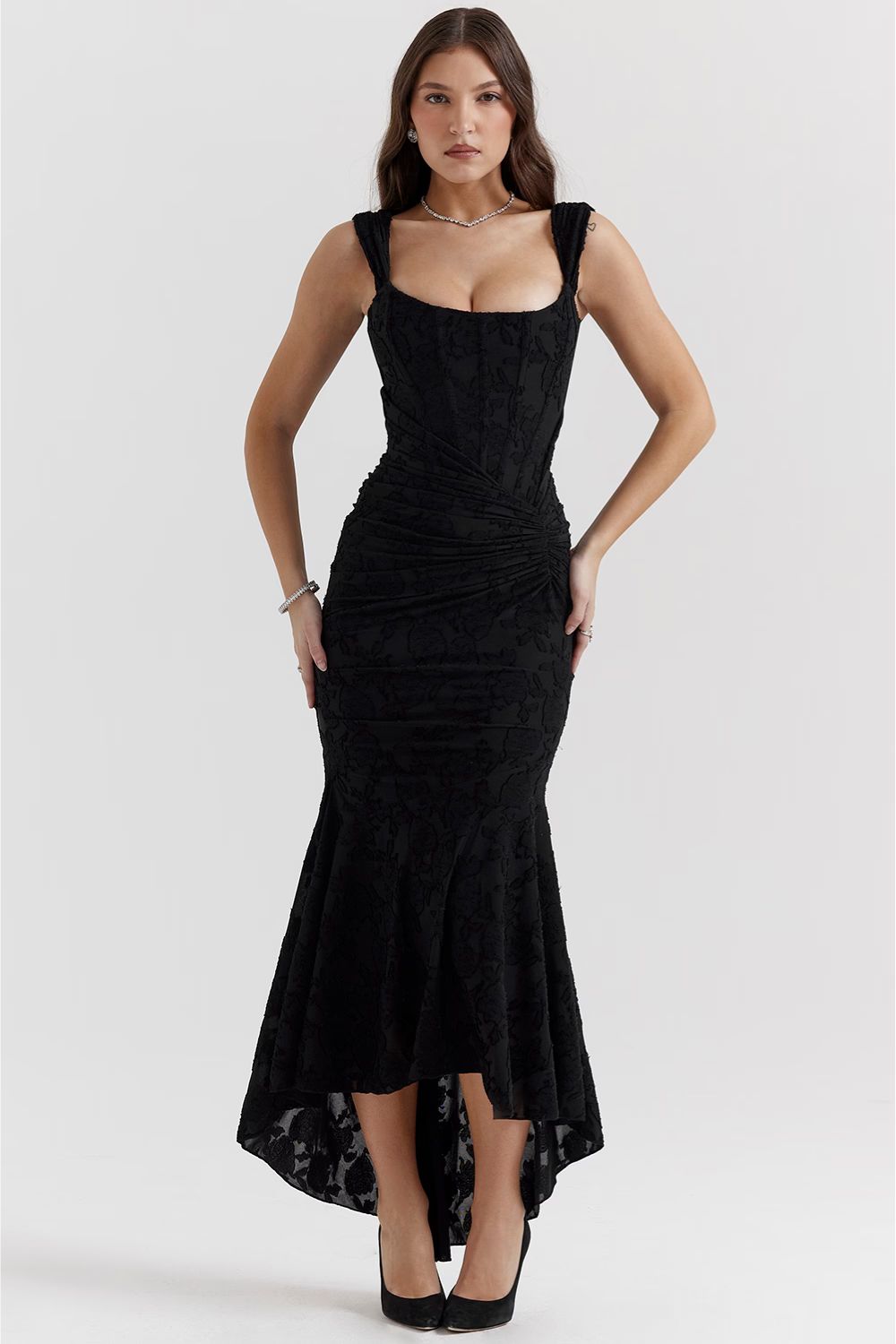 WW | Zauberhaftes Kleid Mit Floraler Eleganz