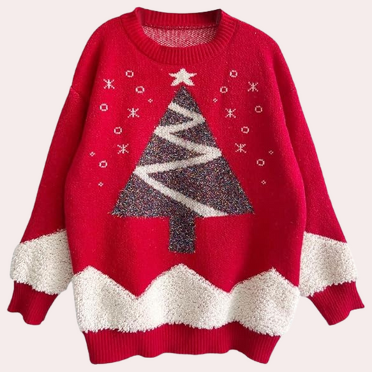 WW | Weihnachtsbaum Pullover Für Frauen