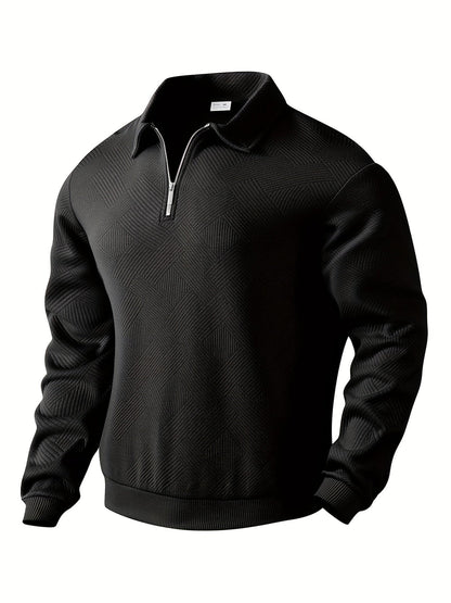 WW | Weinlese Pullover Mit Reißverschluss