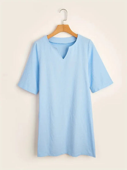 – lässiges kleid mit 3/4-armeln