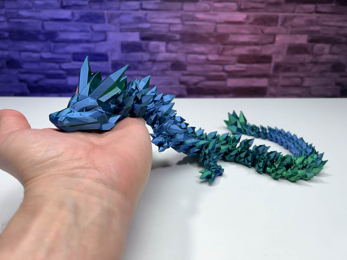 Dracorn™ - Mythical 3D-Printed Laser Crystal Dragon