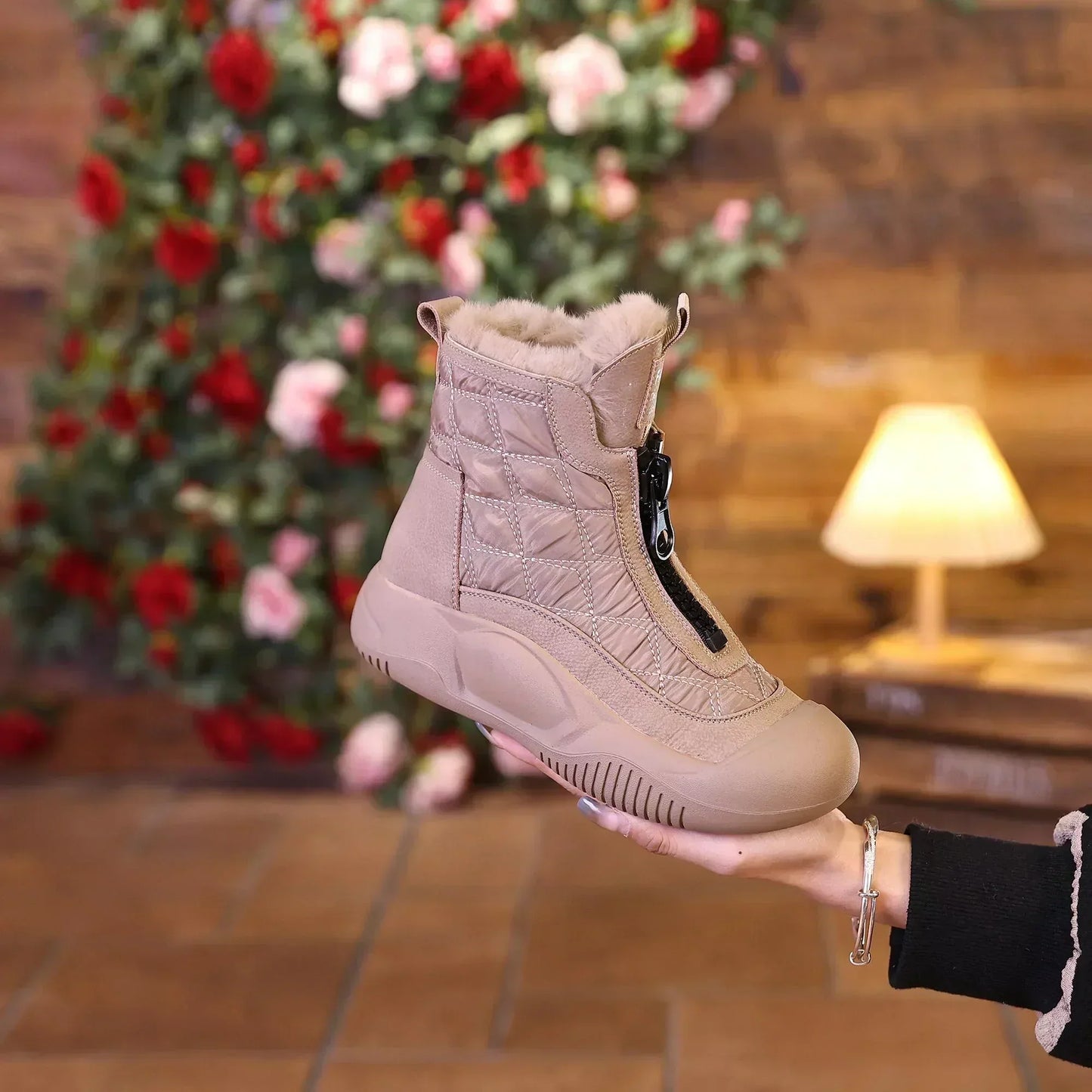 Merche - Schneestiefel - Retro Wasserdicht Weiche Sohle Vulkanisiert - Winter