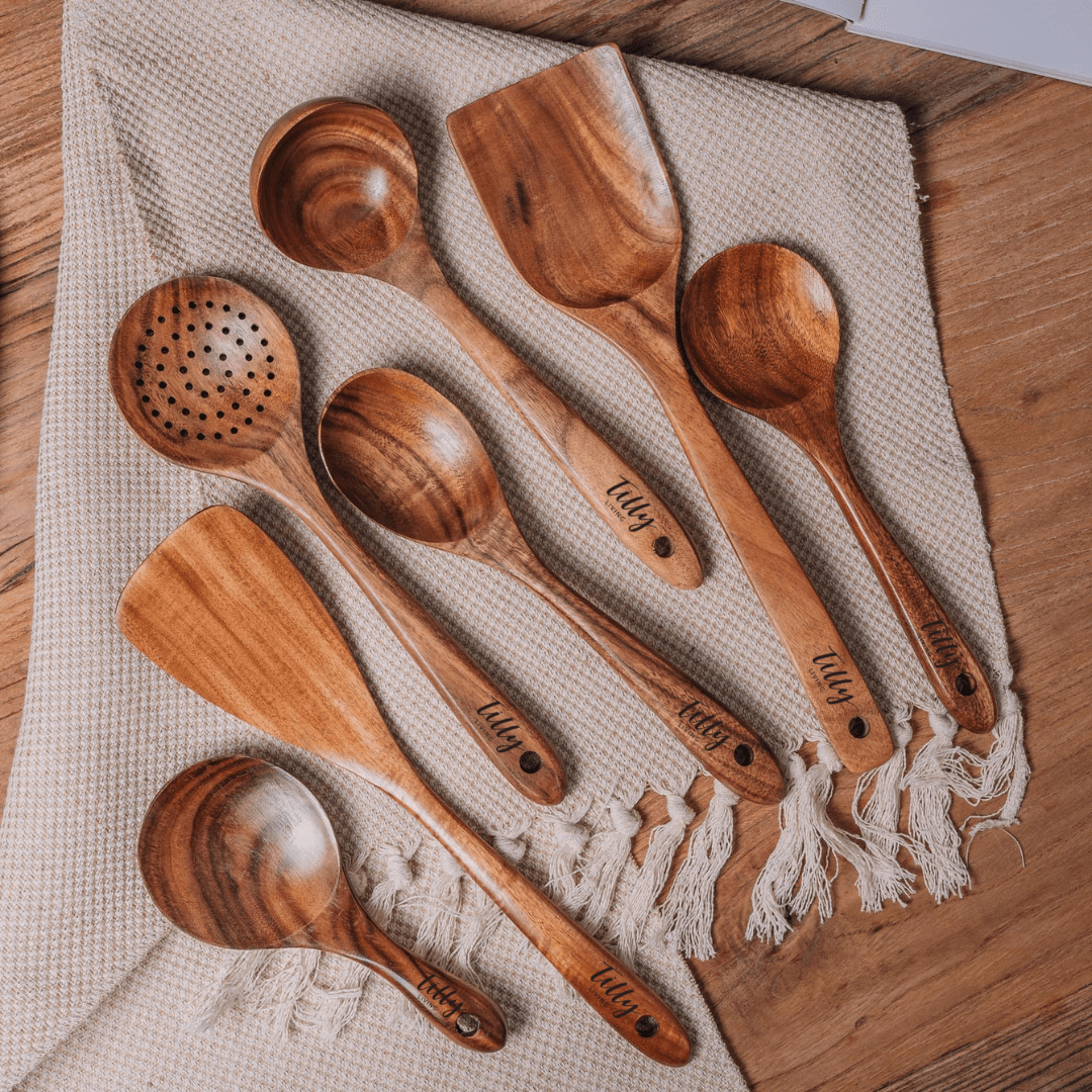 Olivo™ - Wooden Utensil Set (50% OFF!)