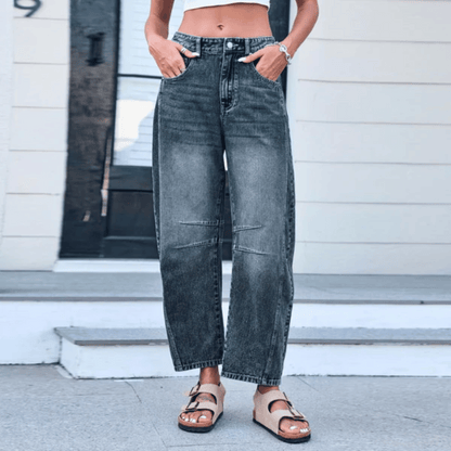 WW | Weinlese Wash Jeans Relaxed Fit & Luxe Weiches Denim Für Jeden Tag