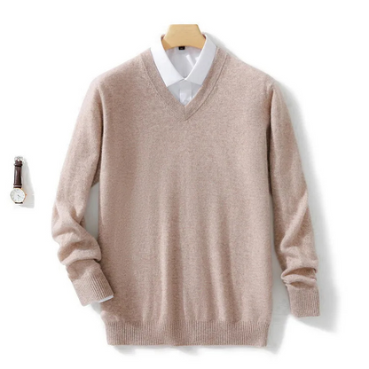 WW | Wollpullover Herren Eleganter Rundhals Pullover Für Alltag & Büro