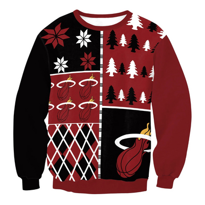 WW | Weihnachtspullover Lustiges Design, Unisex, Langarm Sweatshirt