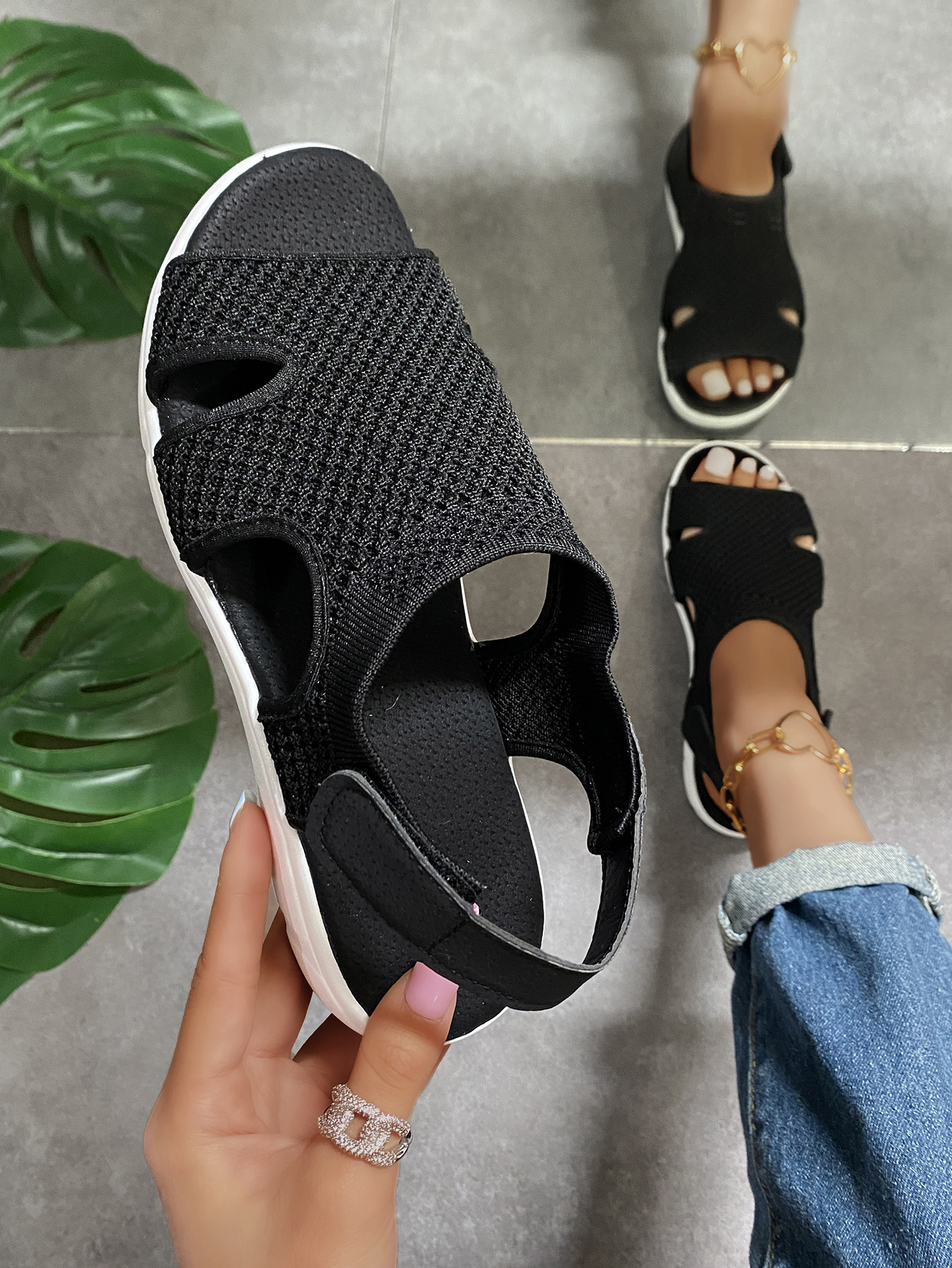 Merche-Sandalen – Atmungsaktiv & Verstellbar