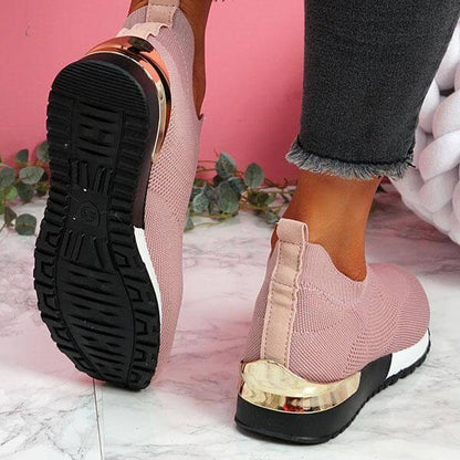 Elastische Slip-On-Sneaker