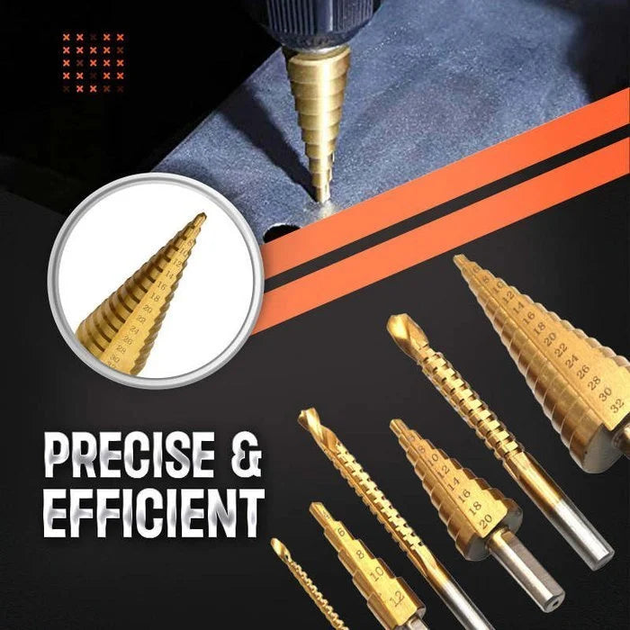 TitanDrill™ Titanium Coated Drill Bit Set