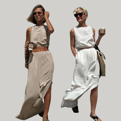 Merche ärmelloser Sommerstil für einen bequemen Look
