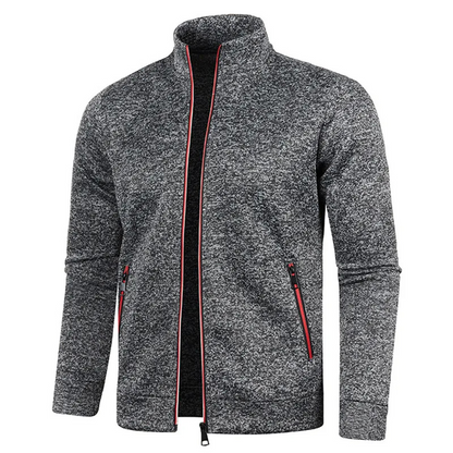 WW | Zeitloser Pullover Mit Reißverschluss Herren Weich & Komfortabel