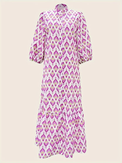 Elegantes Damen-Kleid | Rosa