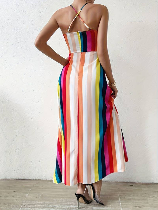 – cami-kleid mit tribal-print