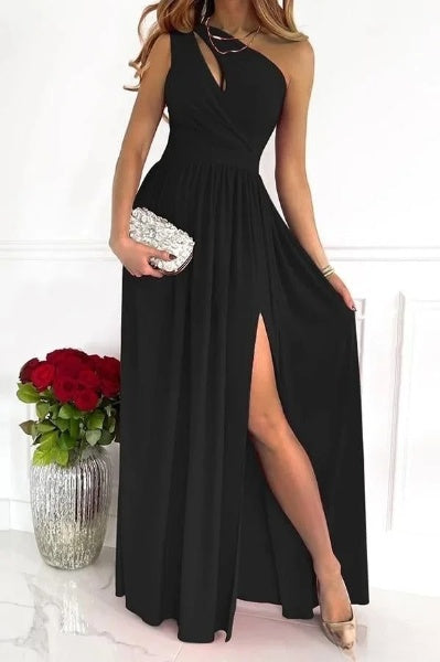 Novella elegantes Partykleid mit einer Schulter