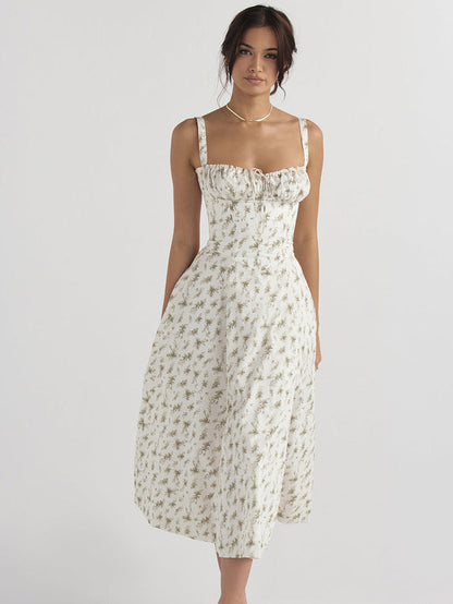 – Bustier-Sommerkleid mit lässigem Seitenschlitz