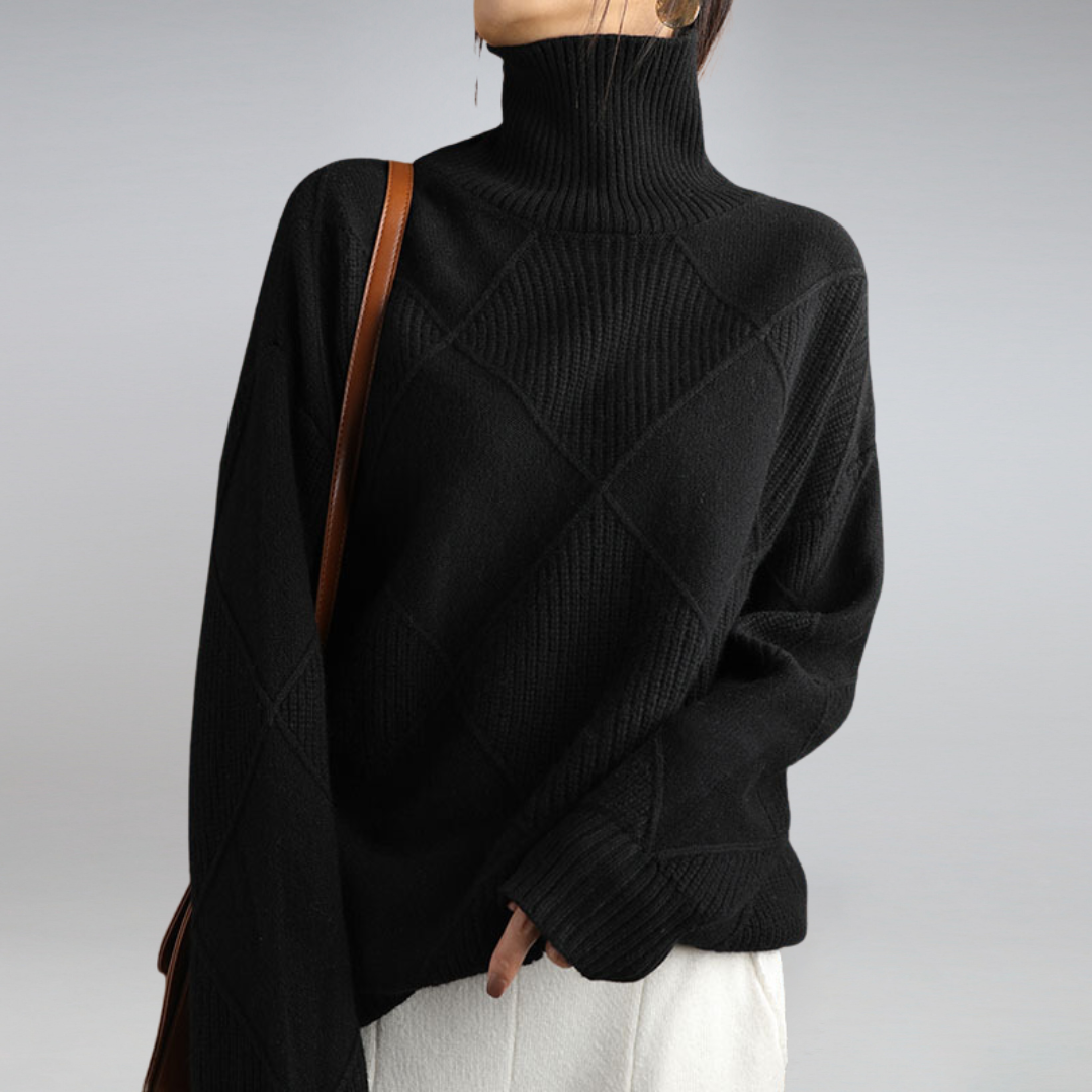 WW | Weicher Rollkragenpullover für Komfort