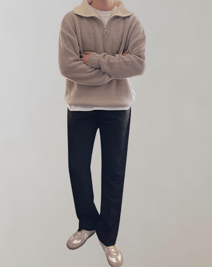 WW | Zipper Pullover Mit Reißverschluss