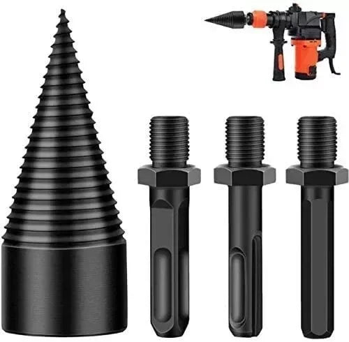 LogBuster™ Wood Log Splitter Firewood Drill Bit