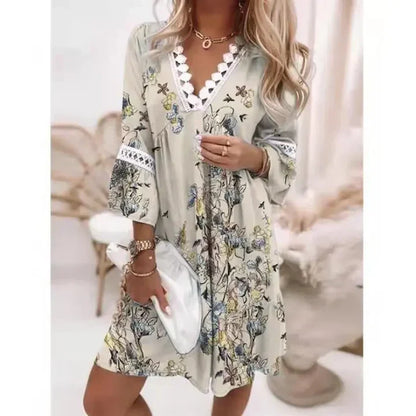 breezy blooms sommerkleid