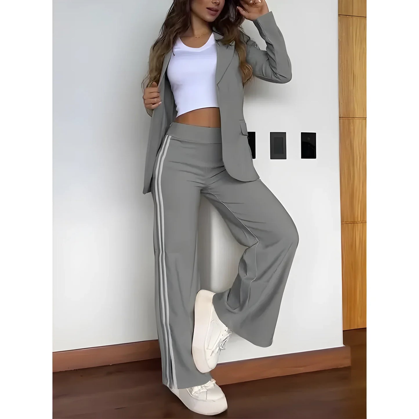 WW | Blazer Und Weite Hosen