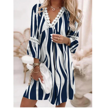 breezy blooms sommerkleid