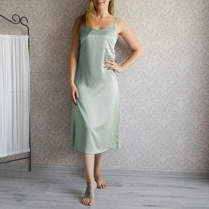 Merche rückenfreies Sommerkleid mit V-Ausschnitt
