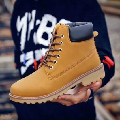 WW | Wasserdichte Herrenschuhe Stiefel Mit Robuster Profilsohle