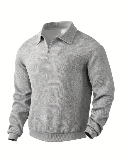 WW | Weinlese Pullover Mit Reißverschluss