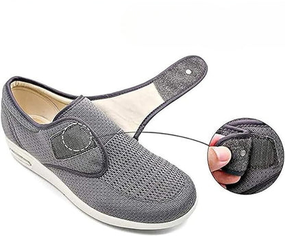 Nanccy Plus Größe Weit Diabetiker für geschwollene Füße Breite Schuhe