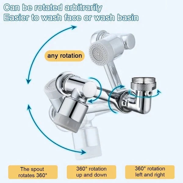 FlexiTap™ - Drehbarer 1080° Roboterarm Wasserhahn