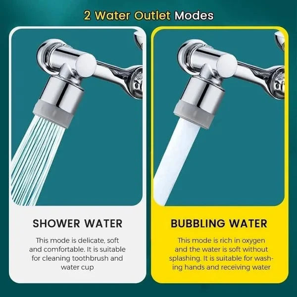 FlexiTap™ - Drehbarer 1080° Roboterarm Wasserhahn