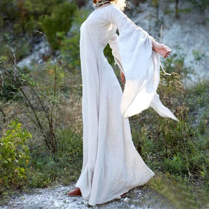 Timeless Langes Kleid für Frauen lose Passform