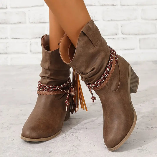 WW | Western Cowboy Stiefel Für Damen