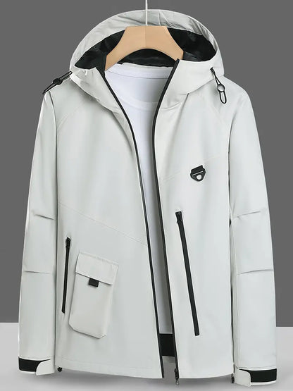 WW | Winddichte Jacke Mit Schrägreißverschluss Für Damen Mannetha