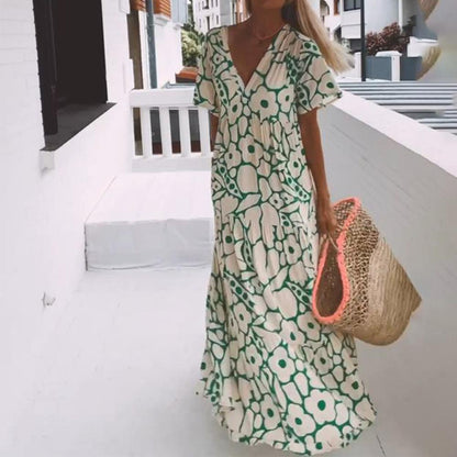 Merche Sommerkleid mit kurzen Ärmeln