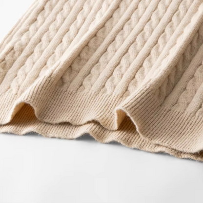 WW | Zopfstrick Pullover Mit Reißverschluss Herren Stilvoll & Bequem