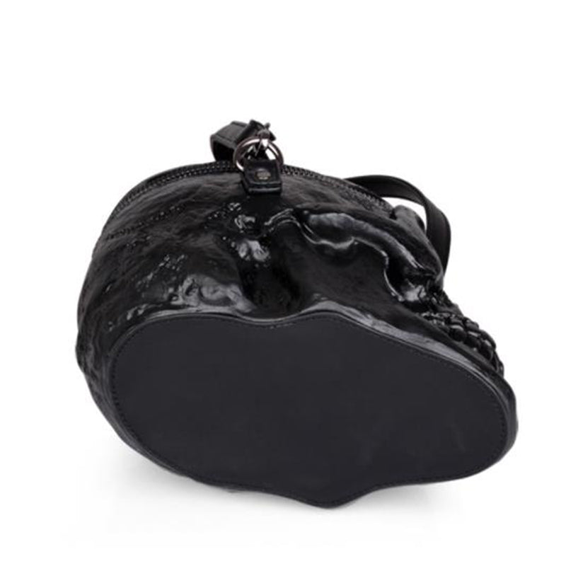 Grave Digger™ Black Skull Handbag