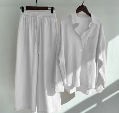 WW | Zweiteiliges Satz Aus Langarmshirt Und Hose Mit Kordelzug