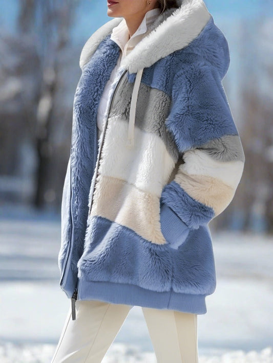 Damen warme dicke Fleecejacke für den Winter