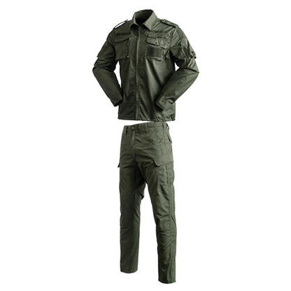 Merche Pockets mit Kragen und angepasster Hose Training Set